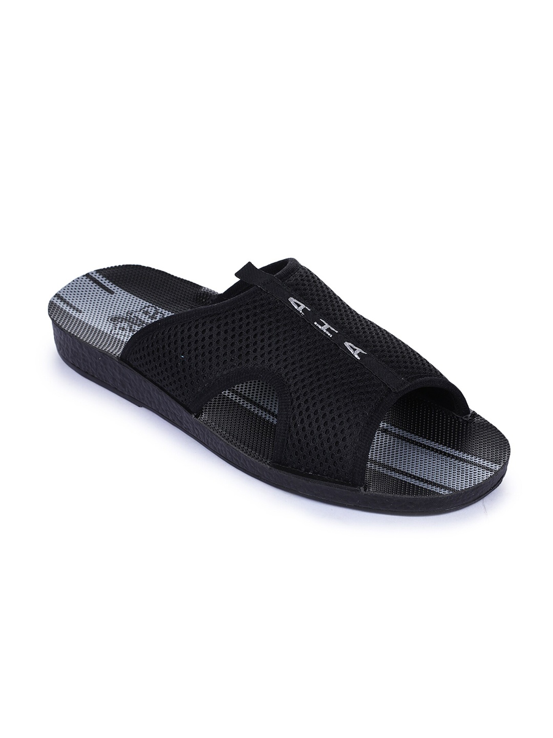 

Liberty Men Textured Sliders, Black