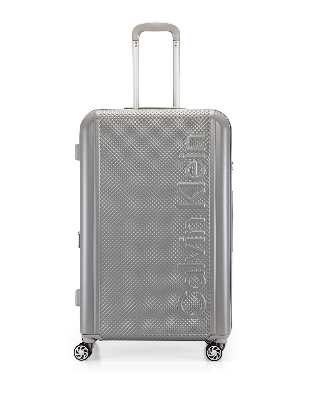 

Calvin Klein WAFFLE (DTM) Range Heather Grey Hard 28" Large Luggage, Grey melange