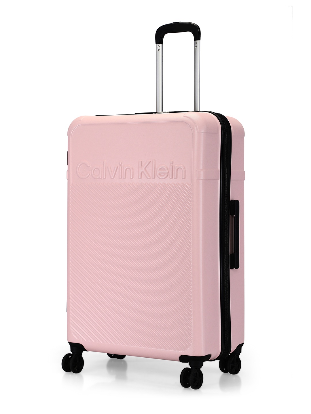 

Calvin Klein EXPRESSION Range Silver Pink Hard 28" Large Luggage