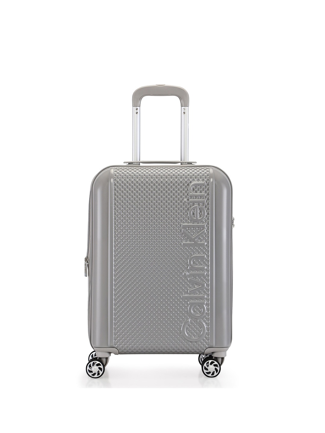 

Calvin Klein WAFFLE (DTM) Range Heather Grey Hard 20" Cabin Luggage, Grey melange