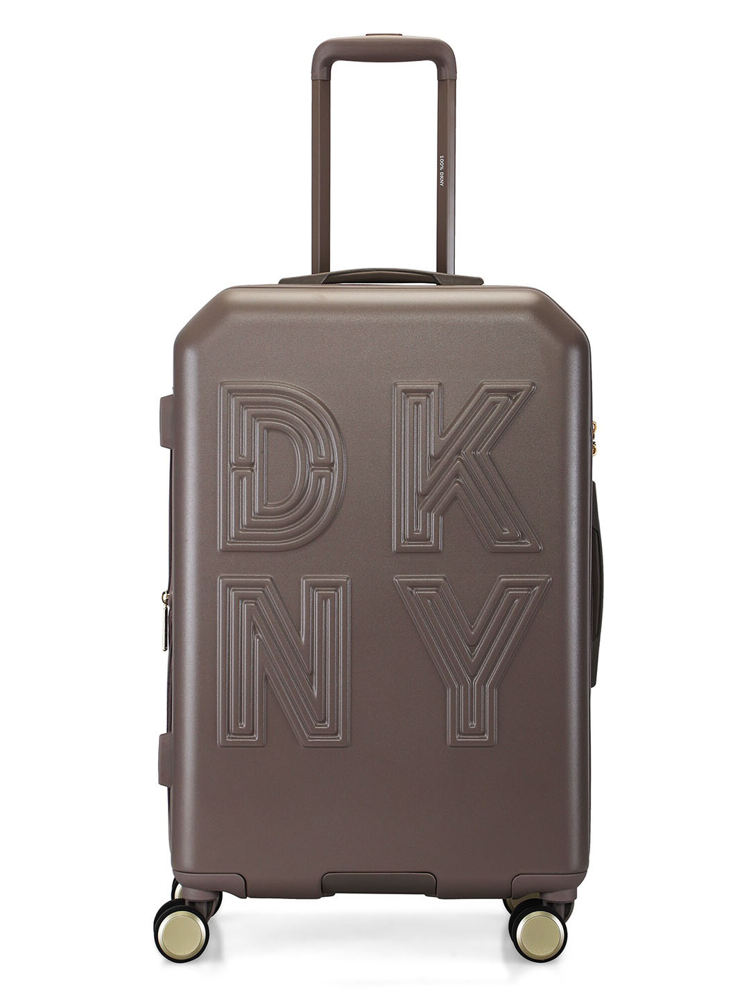 

DKNY REMIX Range Ash Hard 26" Medium Luggage, Camel brown