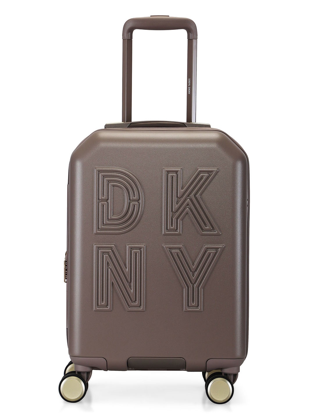 

DKNY REMIX Range Ash Hard 21" Cabin Luggage, Camel brown