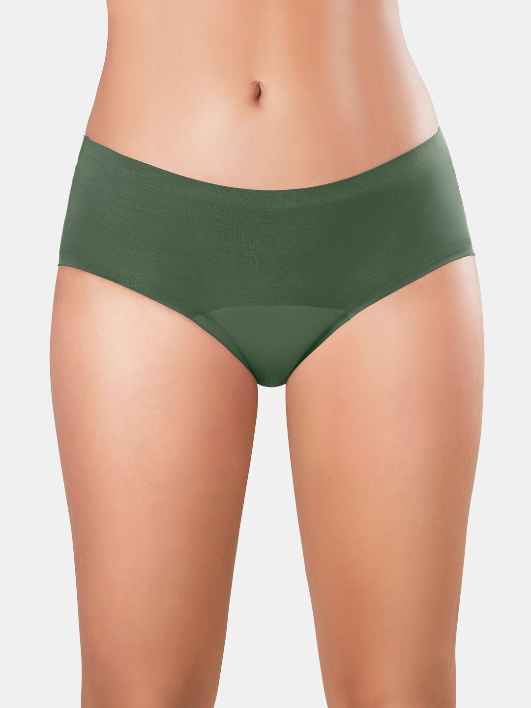

Sonari Women's Full Coverage Period Briefs, Olive