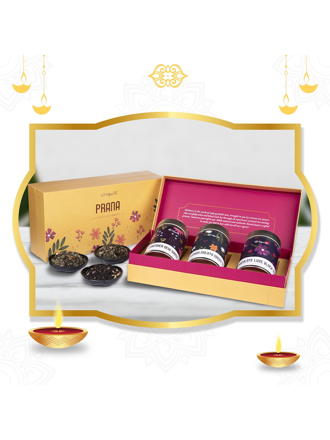 

Udyan Tea Kosha Tea Gift Set- 150 g, Yellow