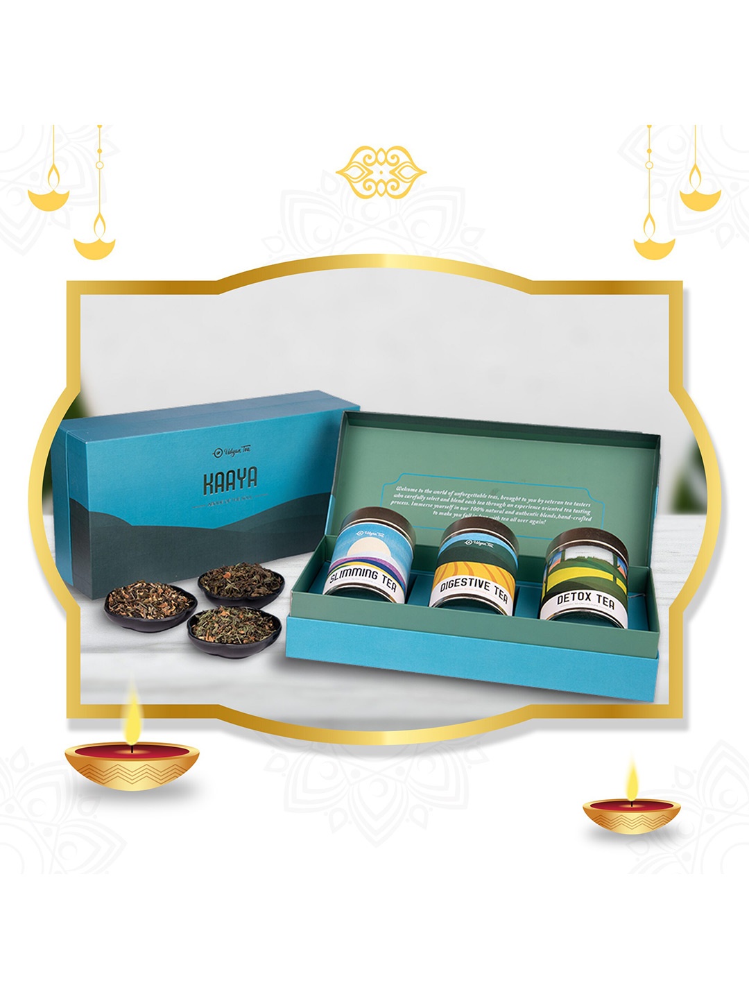

Udyan Tea Kaaya Tea Gift Box-150g, Blue