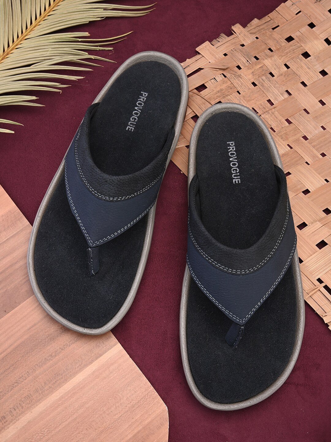 

Provogue Men Comfort Sandals, Blue