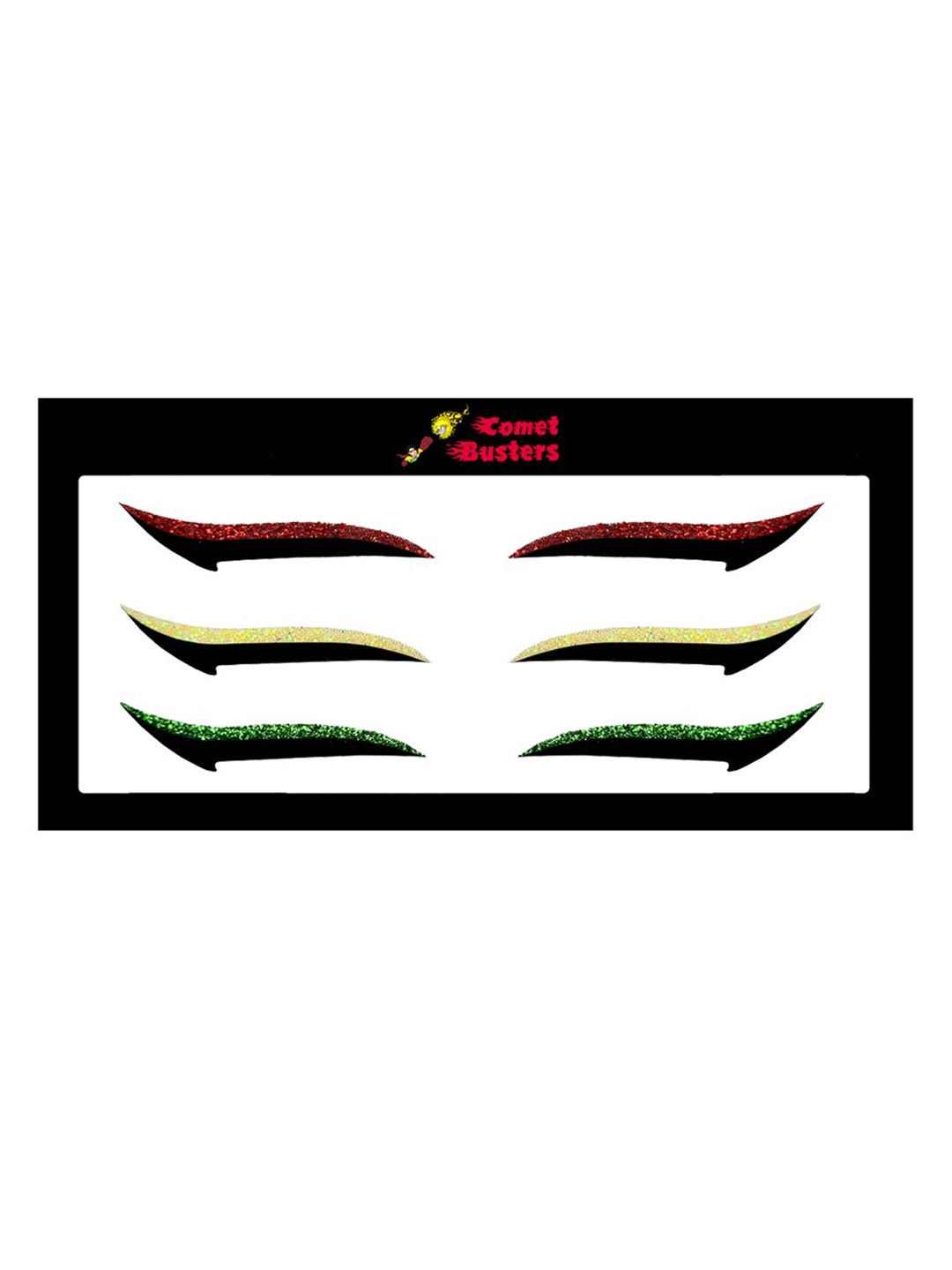 

Comet Busters Glitter Eyeliner Stickers - Shade 056, Multi