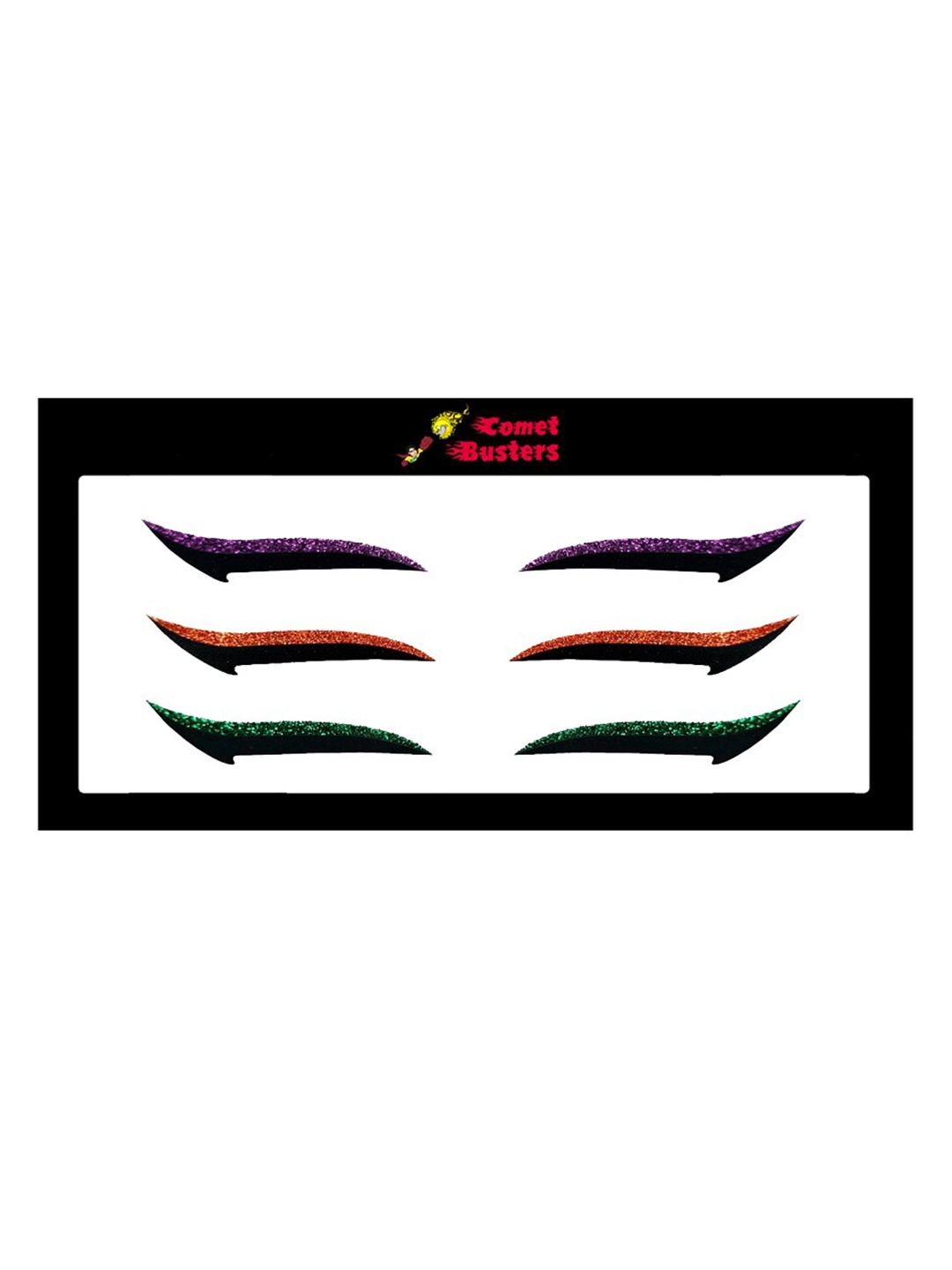 

Comet Busters Glitter Eyeliner Stickers - Multicolour 053, Multi
