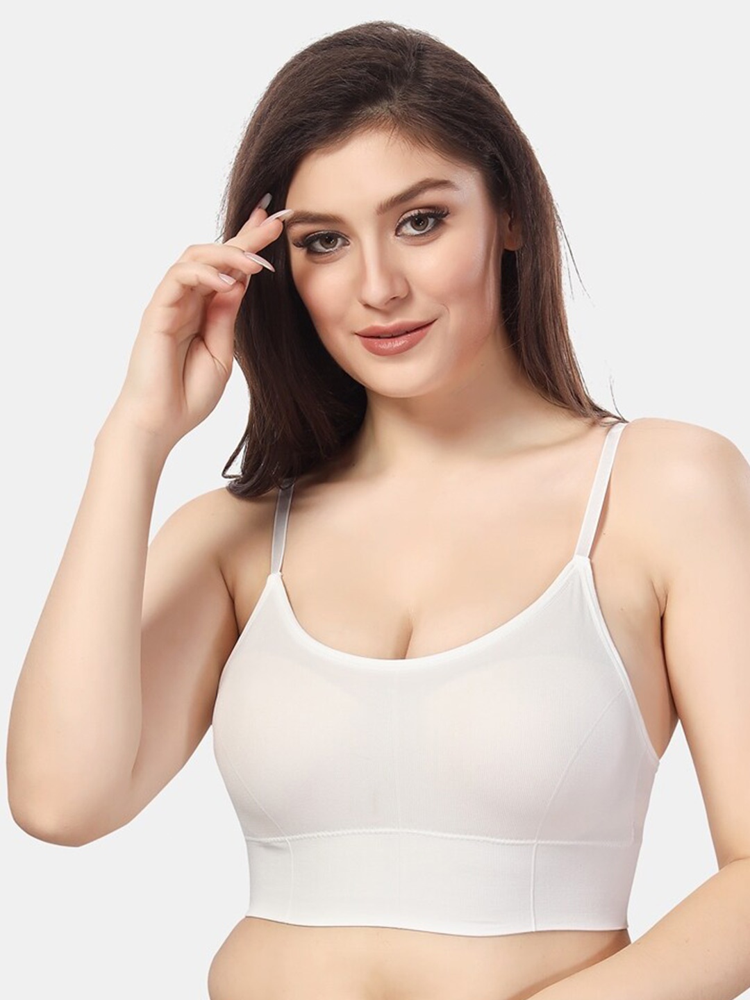 

Fabme Full Coverage T-shirt Bra With All Day Comfort, White