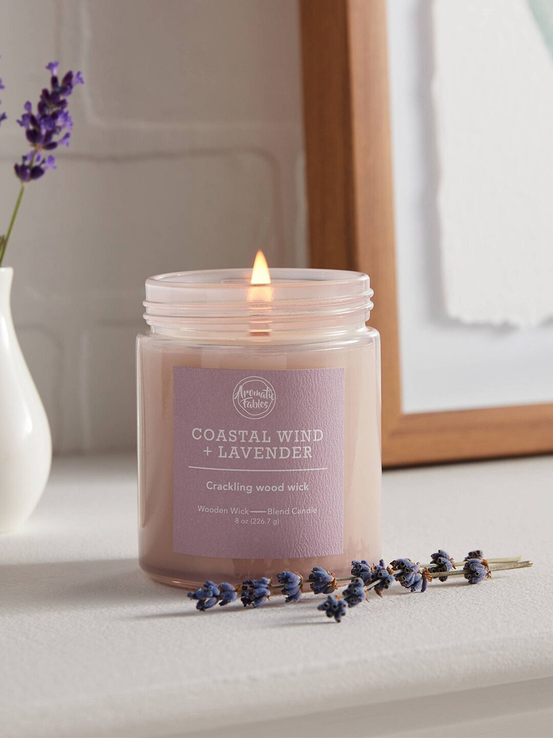 

Aromatic Fables Pink Lavender Fragrance Jar Candle