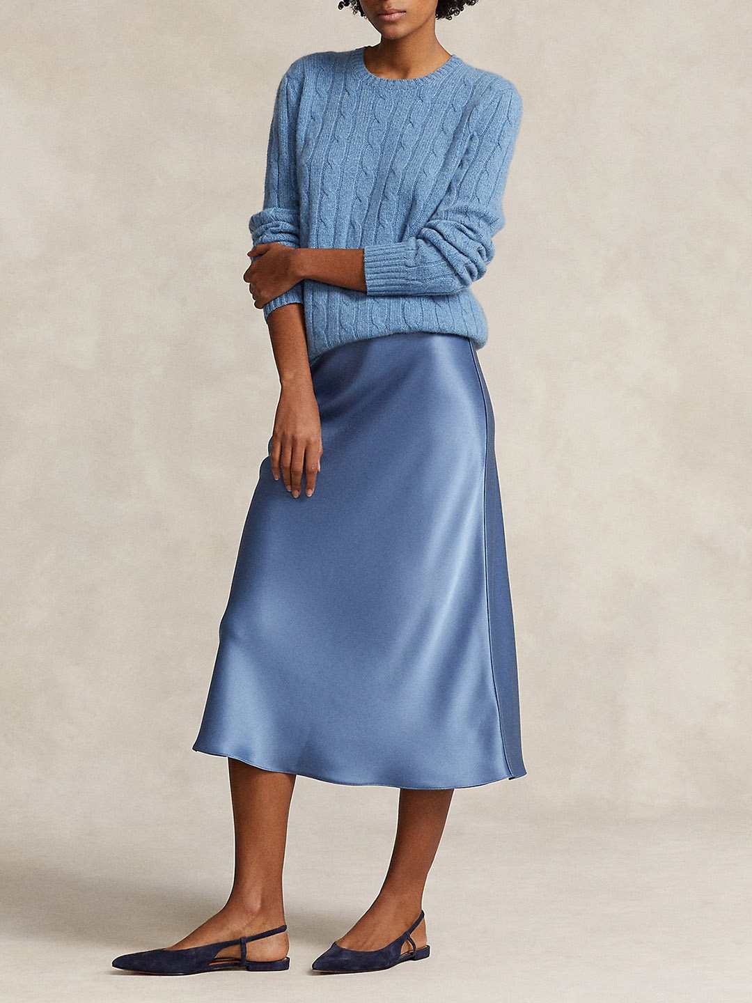 

Polo Ralph Lauren Straight Midi Skirts, Blue