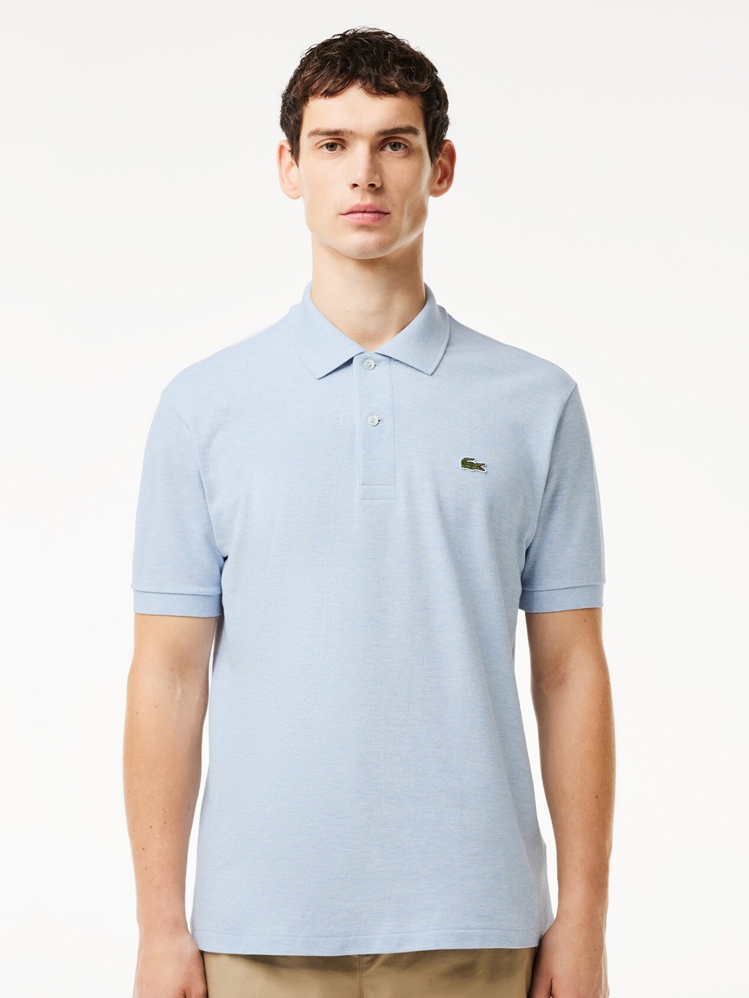 

Lacoste Polo Collar Cotton T-shirt, Blue