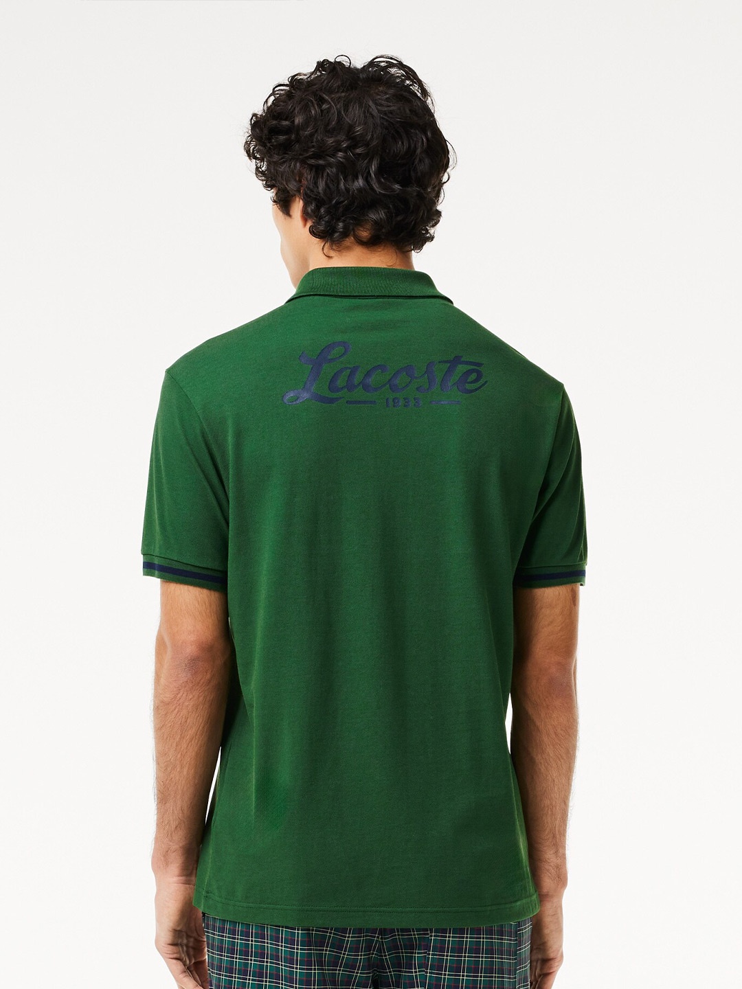 Lacoste Golf Performance Polo Collar Short Sleeves Ultra-Dry T-shirt, Green