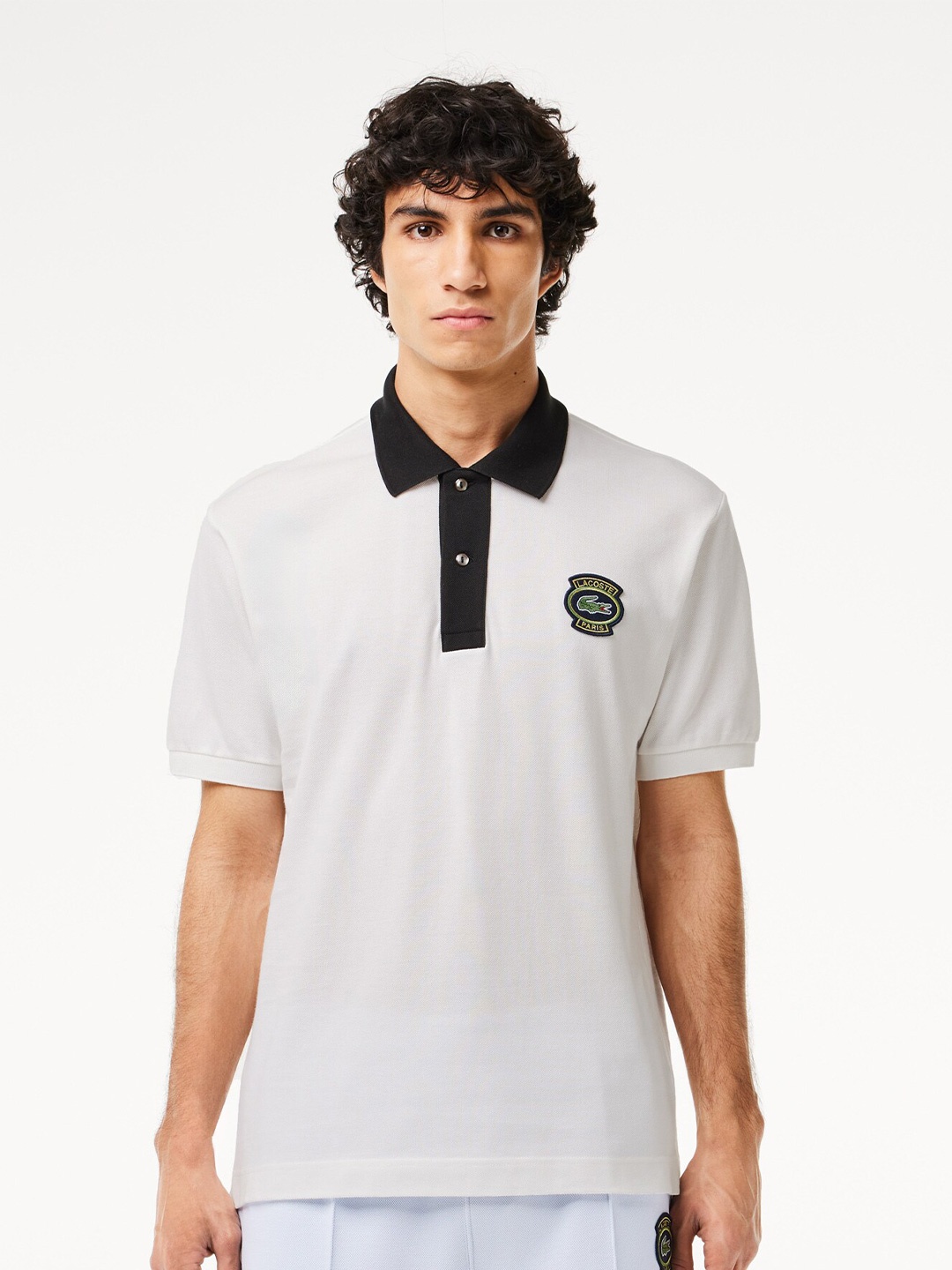 

Lacoste Original L.12.12 Polo Collar Cotton T-shirt, White