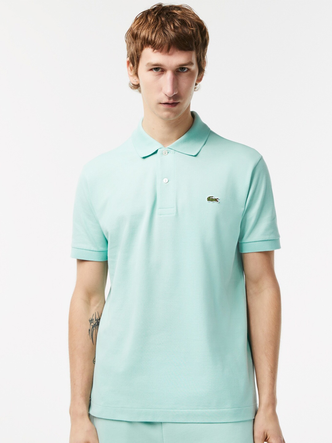 

Lacoste Original L.12.12 Polo Collar Short Sleeves Cotton T-shirt, Sea green