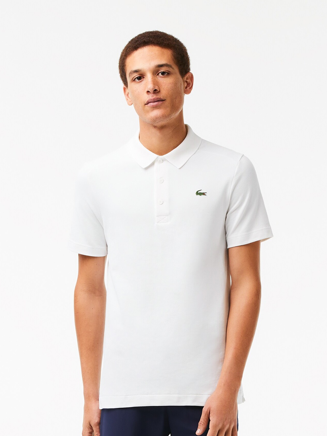 

Lacoste Golf Performance Polo Collar T-shirt, White