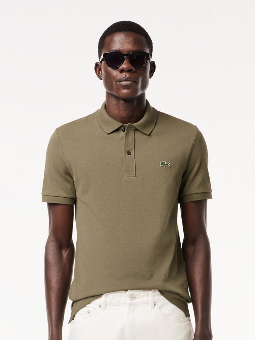 

Lacoste Original L.12.12 Slim Fit Cotton T-shirt, Green