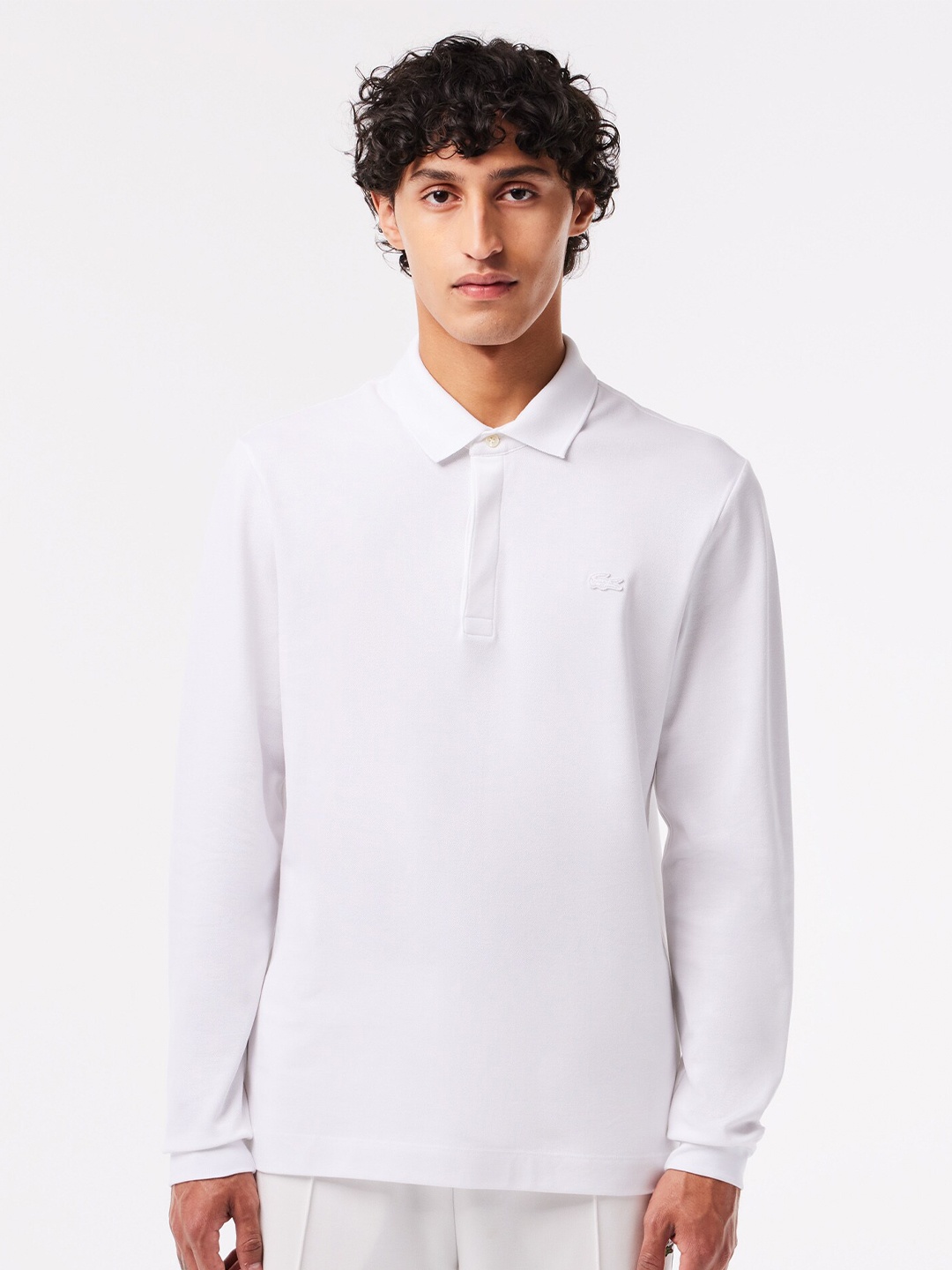 

Lacoste Polo Collar Cotton T-shirt, White