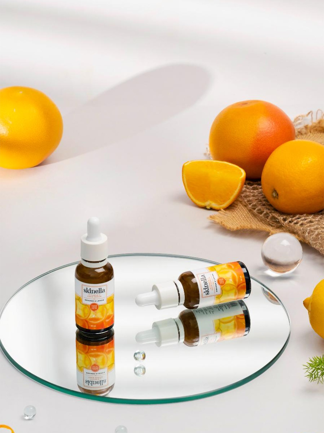 

skinella Feed Your Skin Vitamin C Face Serum Orange & Lemon - 30ml, White