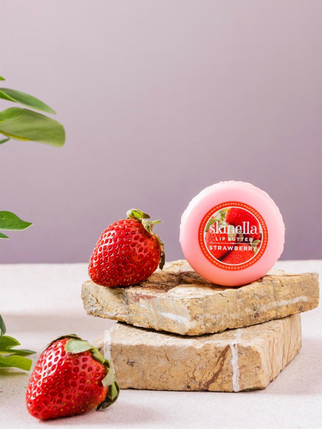 

skinella Strawberry Lip Butter - 10g, Pink