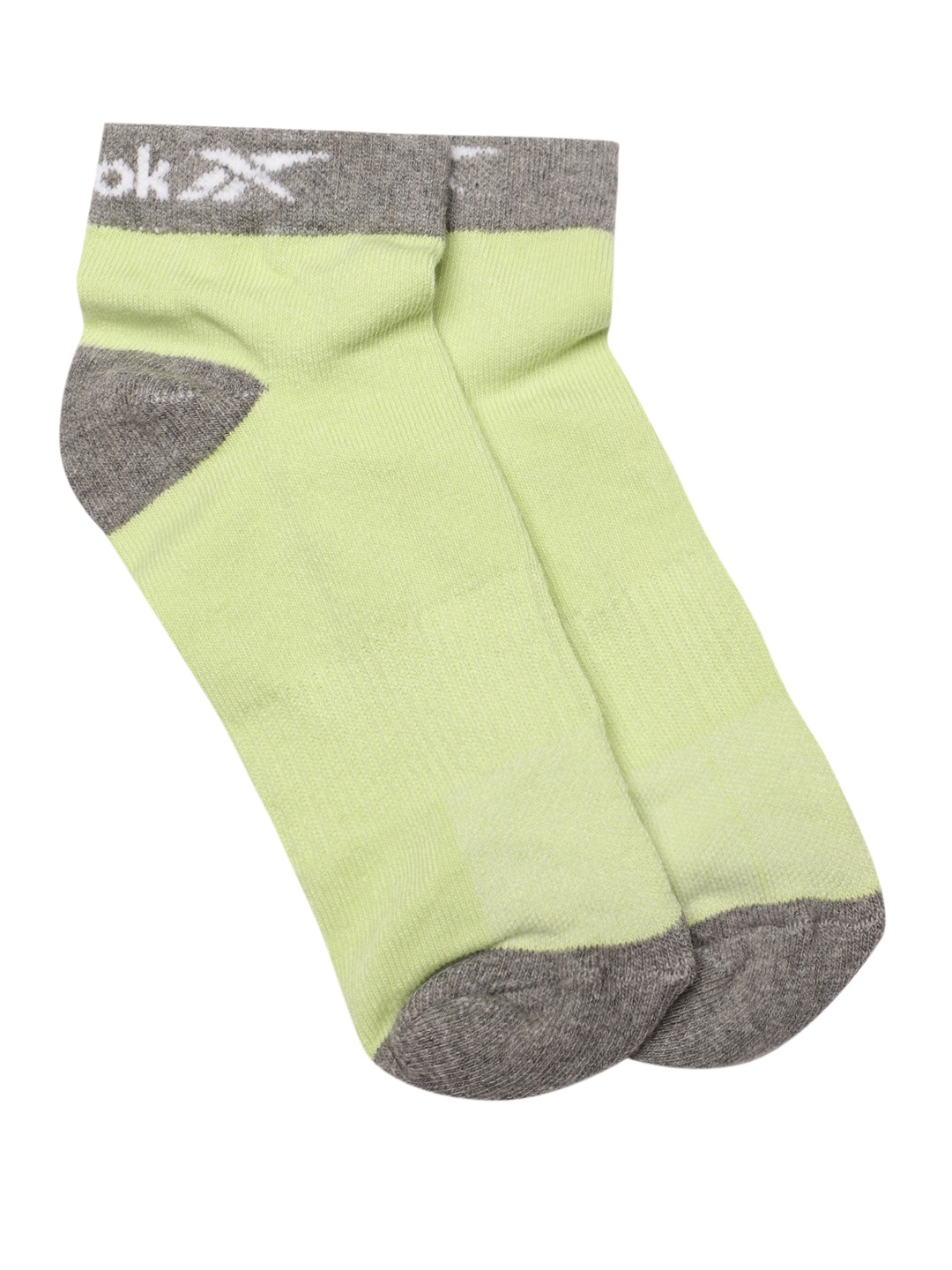 

Reebok Women Colourblocked Seasonal Lowcut Ankle-Length Socks, Fluorescent green