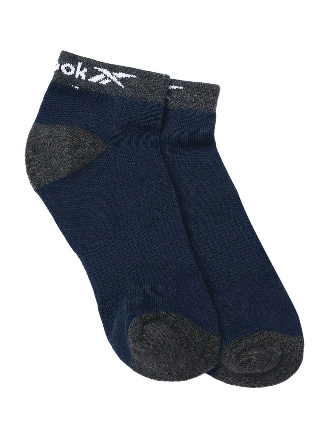 

Reebok Unisex Colourblocked Rbk Seasonal Lowcut Ankle Length Socks, Navy blue