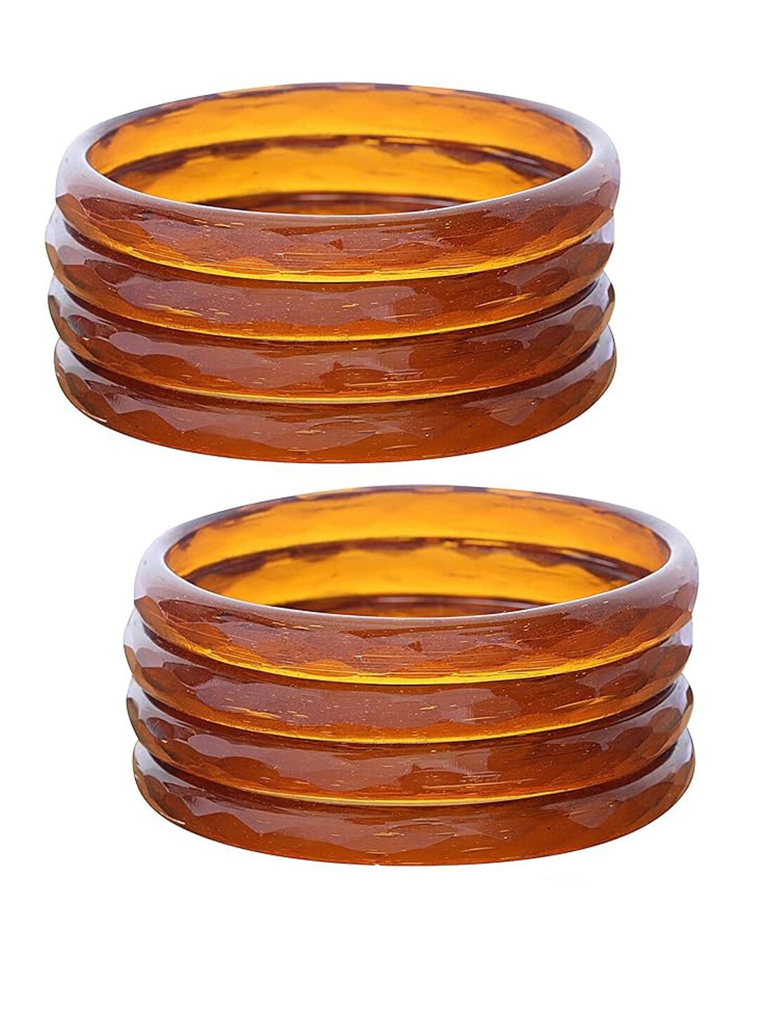 

NMII Set Of 8 Bangles, Brown