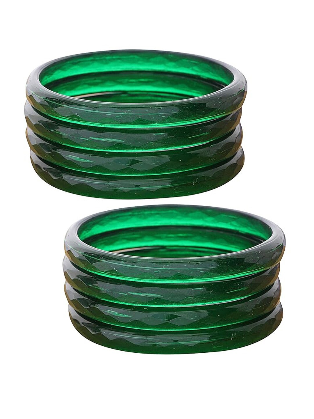 

NMII Set Of 8 Bangles, Green