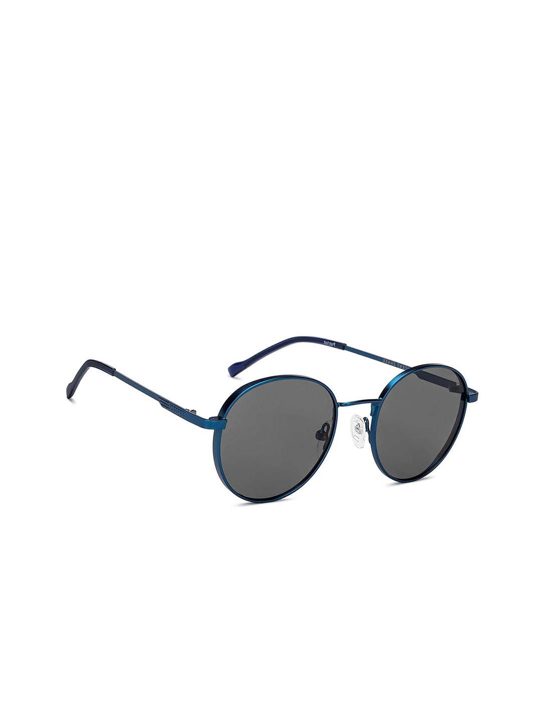 

Vincent Chase by Lenskart Unisex Round Sunglasses with Polarised and UV Protected Lens 215783, Grey