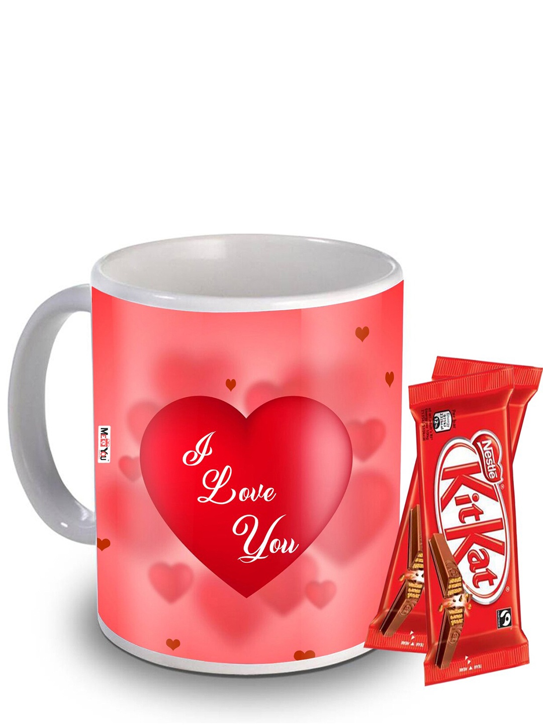 

ME & YOU 3-Pcs Valentine Day Gift Set, Red