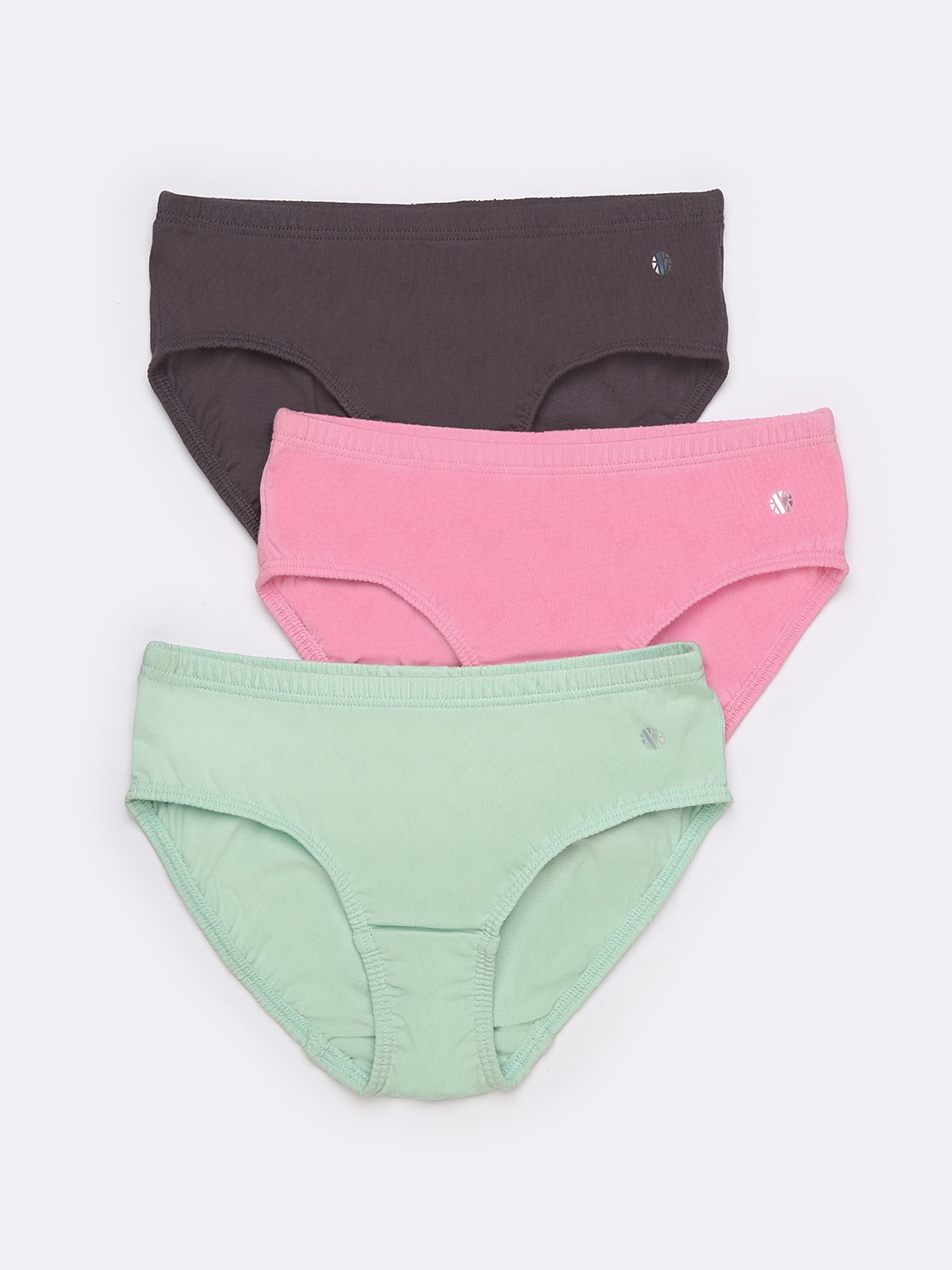 Van Heusen Girls Pack Of 3 Assorted Cotton Hipster Briefs
