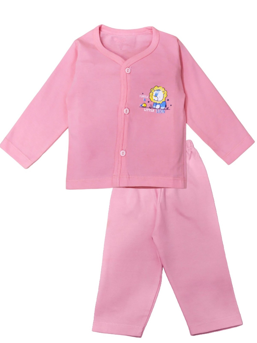 

BAESD Kids Long Sleeves Top With Pyjamas, Pink