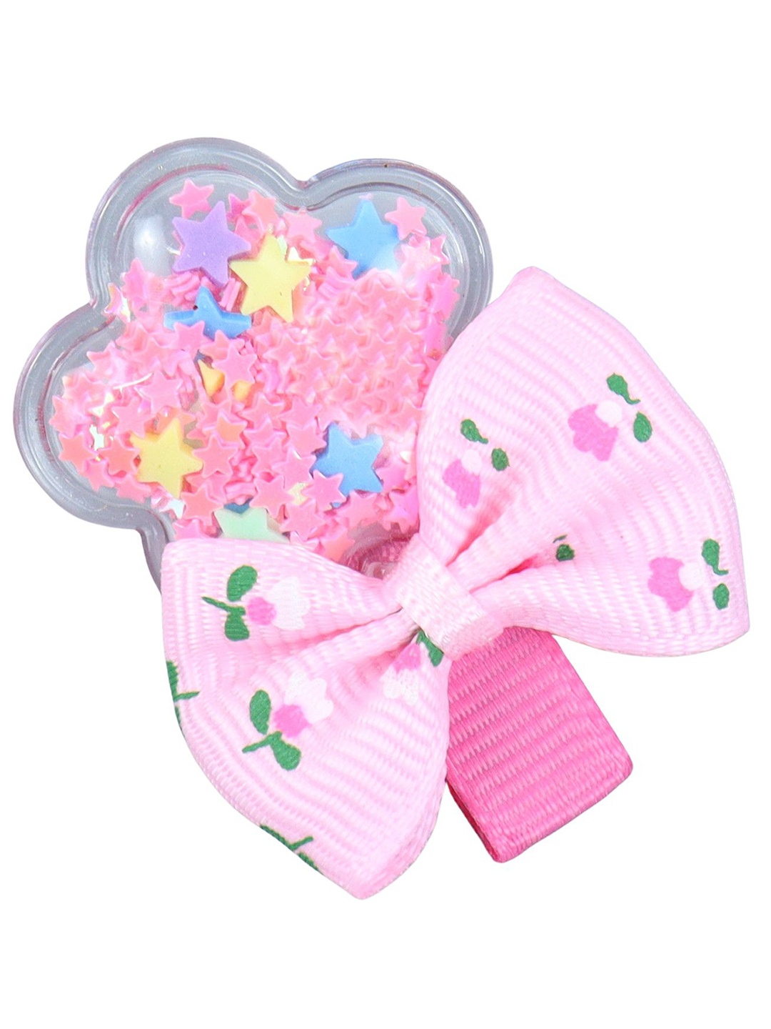 

Asthetika Kids Girls Set of 4 Alligator Hair Clip, Pink