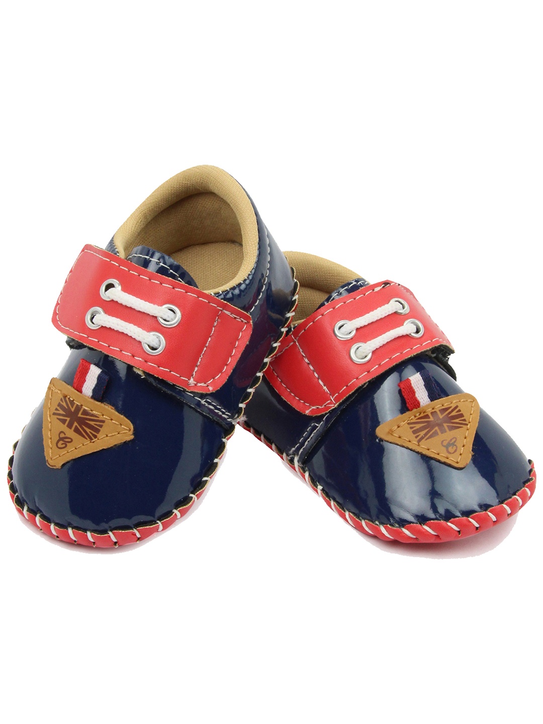 

BAESD Infants Self Design Booties, Navy blue