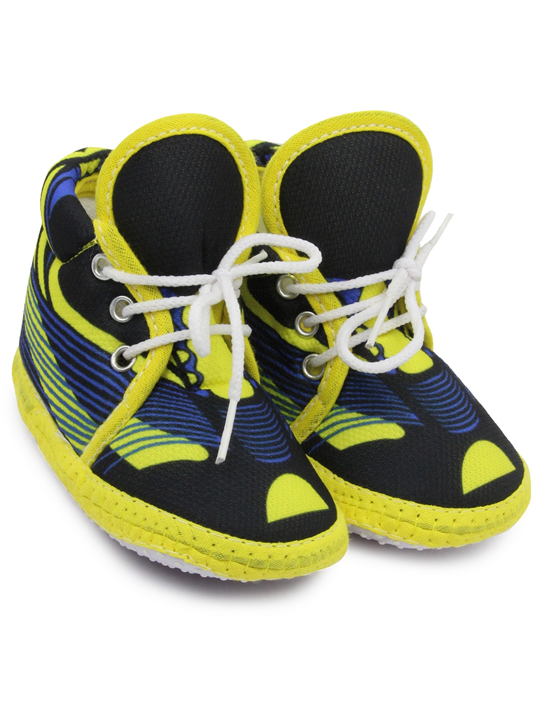 

BAESD Infant Boys Cotton Anti-Slip Booties, Yellow