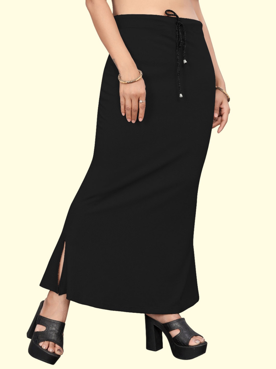 

Civamee Stretchable Saree Shapewear, Black