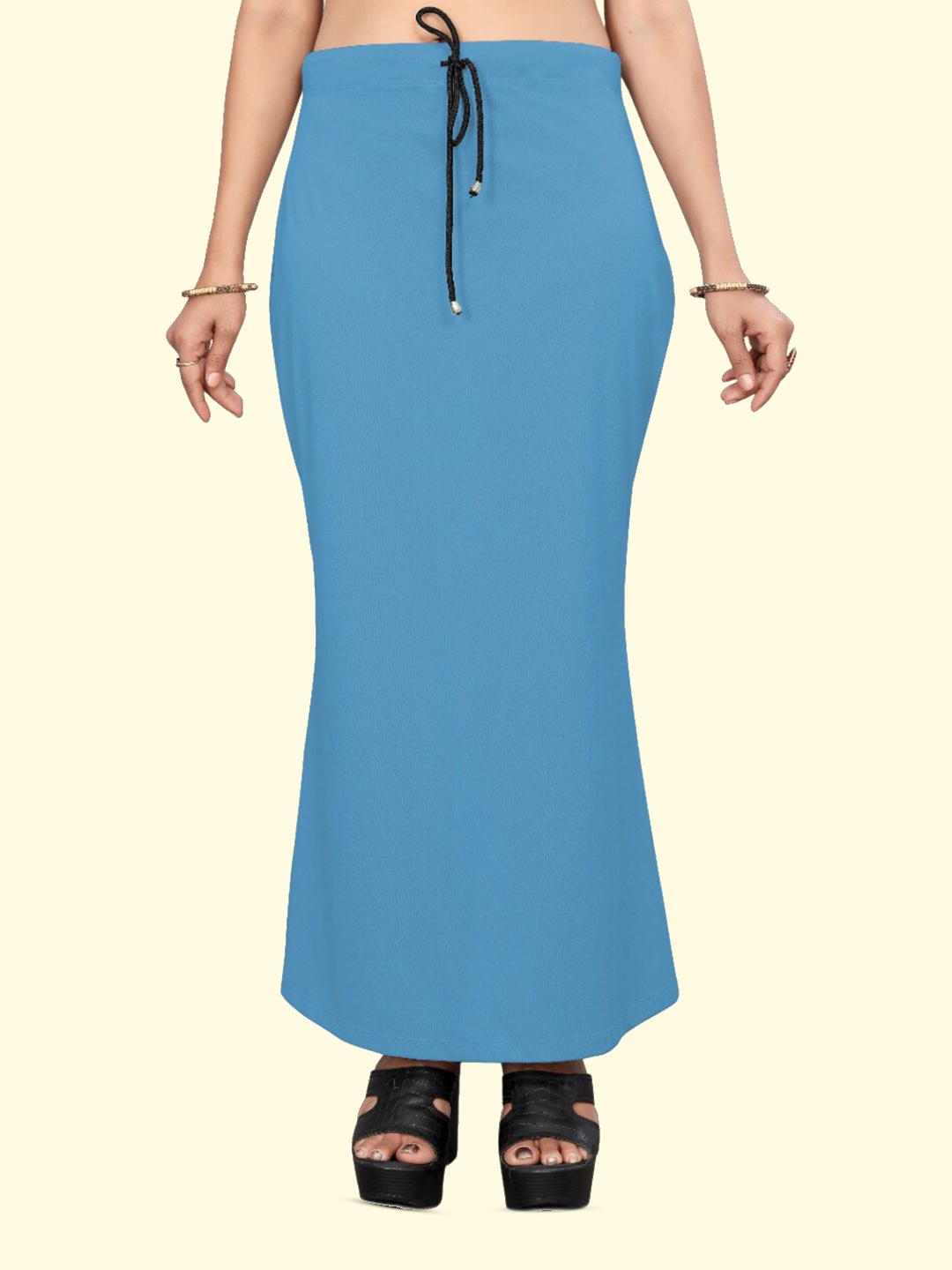 

Civamee Stretchable Saree Shapewear, Blue
