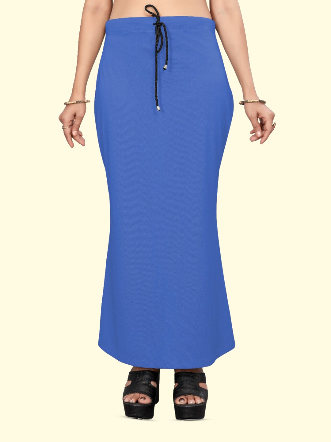 

Civamee Pettioct Stretchable Saree Shapewear, Blue