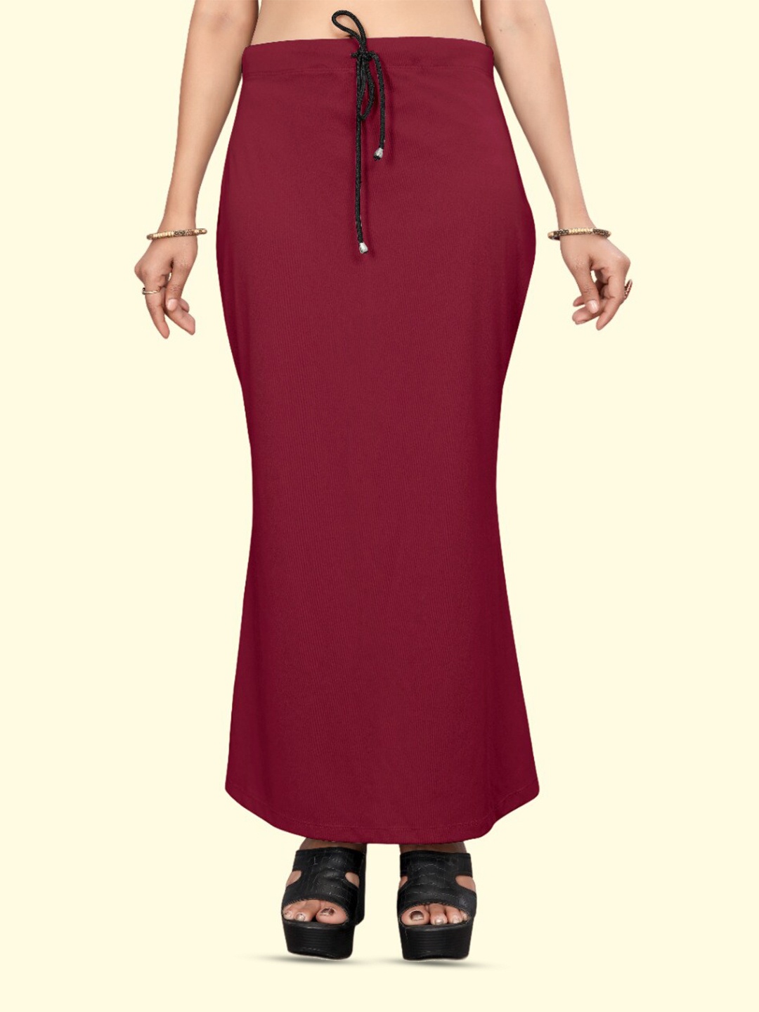 

Civamee Stretchable Saree Shapewear, Maroon