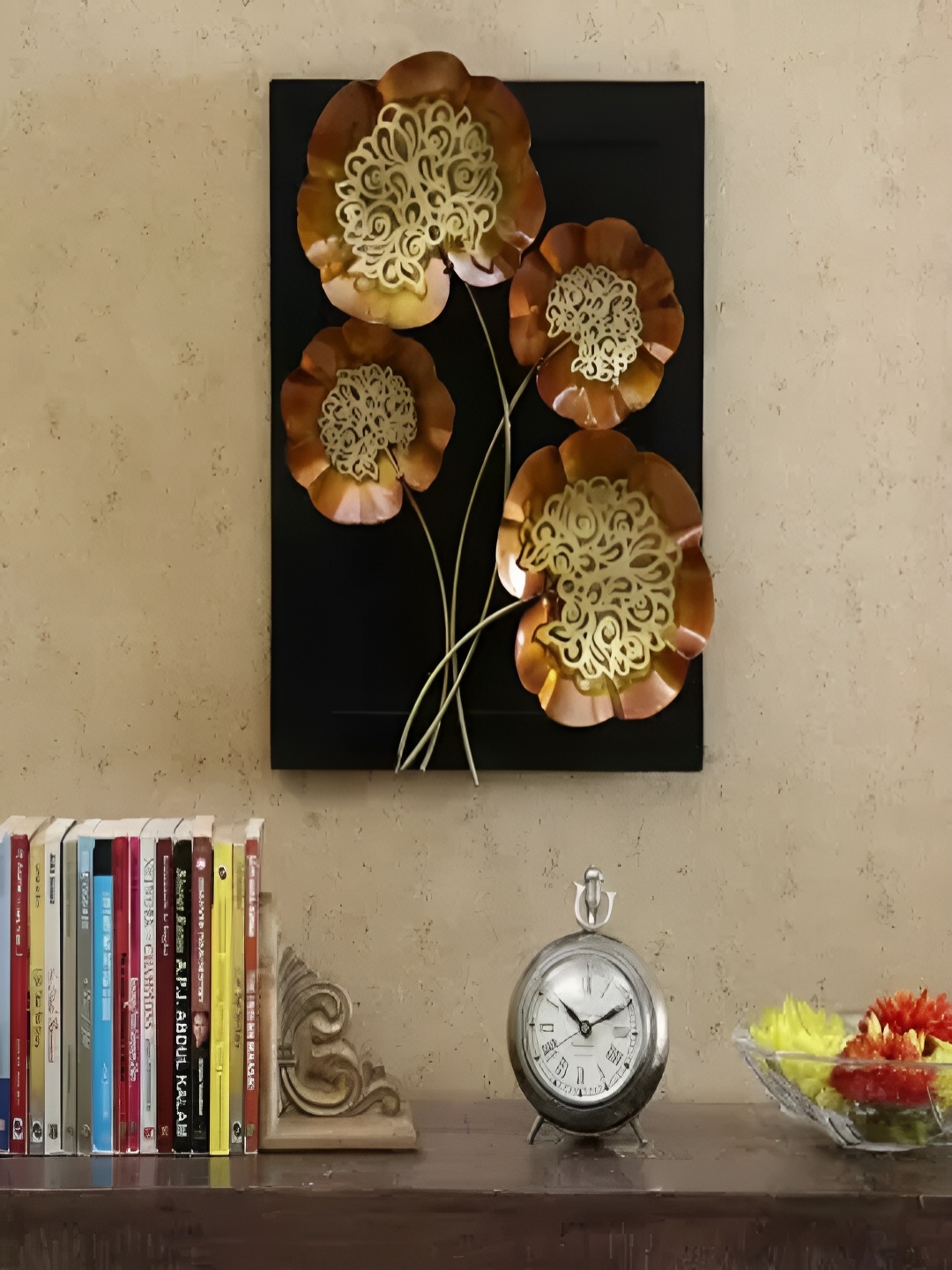

Art House Brown Jalian Board Metal Wall Decor