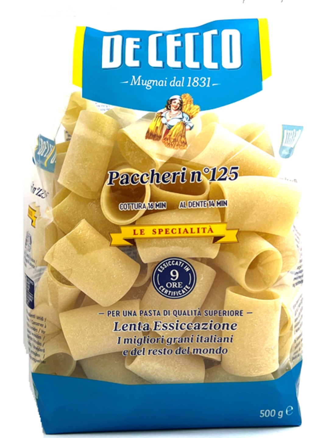 

DECECCO Pasta Dececco Paccheri- 500gm, Blue
