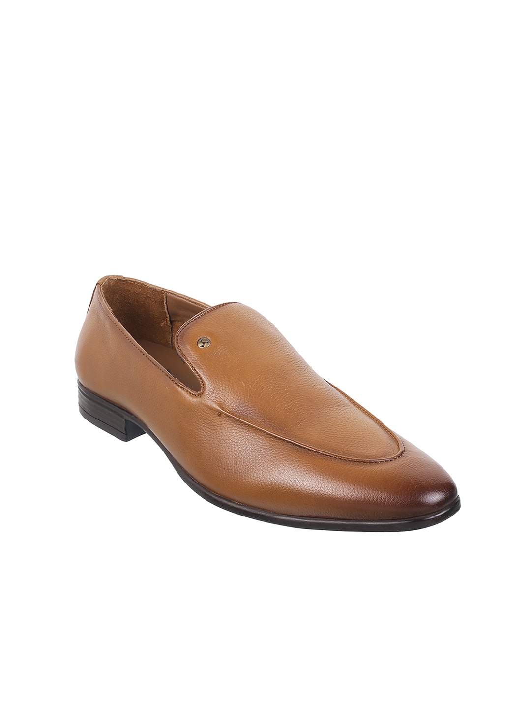 

Mochi Men Leather Loafers, Tan