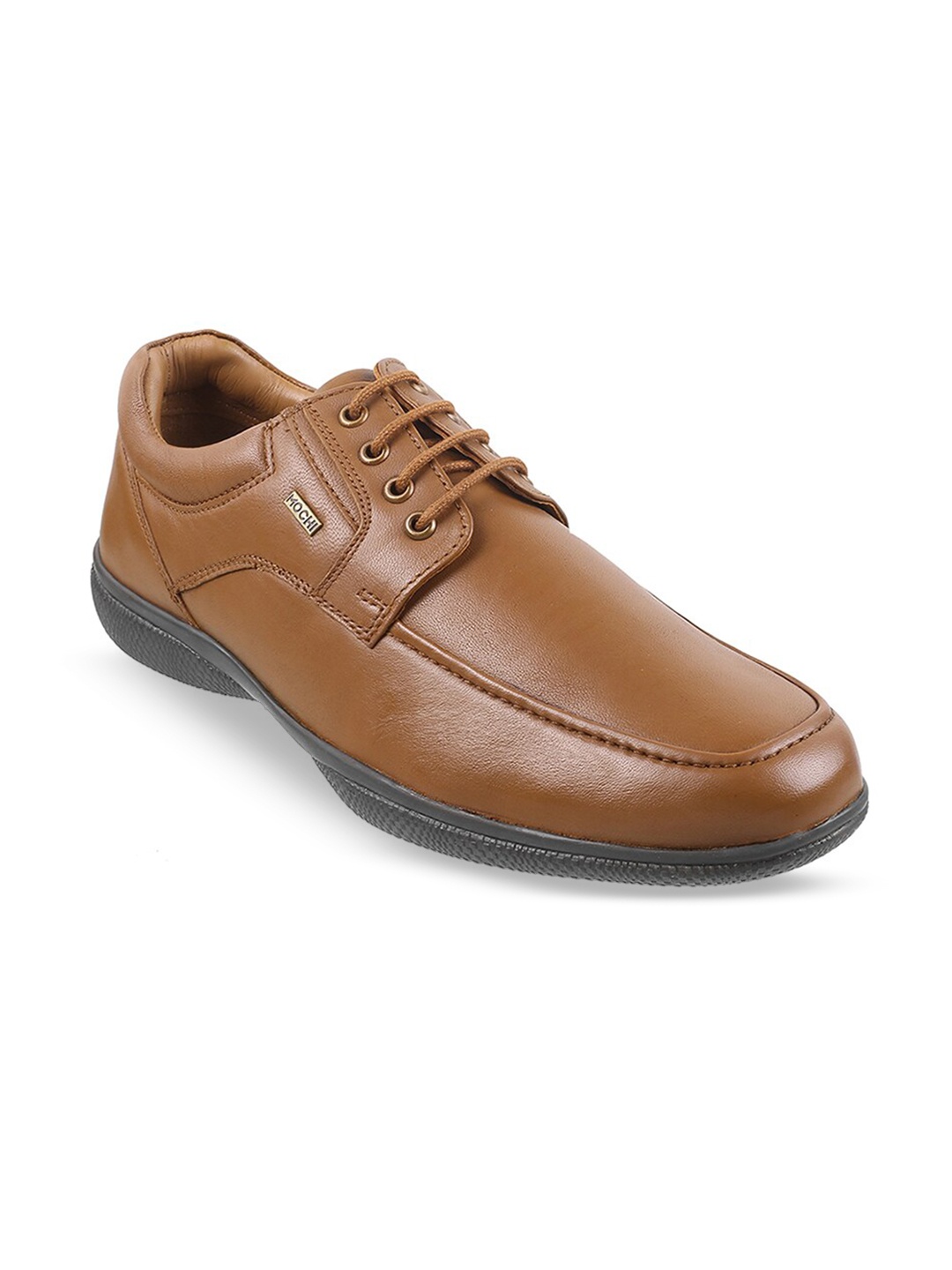 

Mochi Men Textured Comfort Insole Lace-Up Sneakers, Tan
