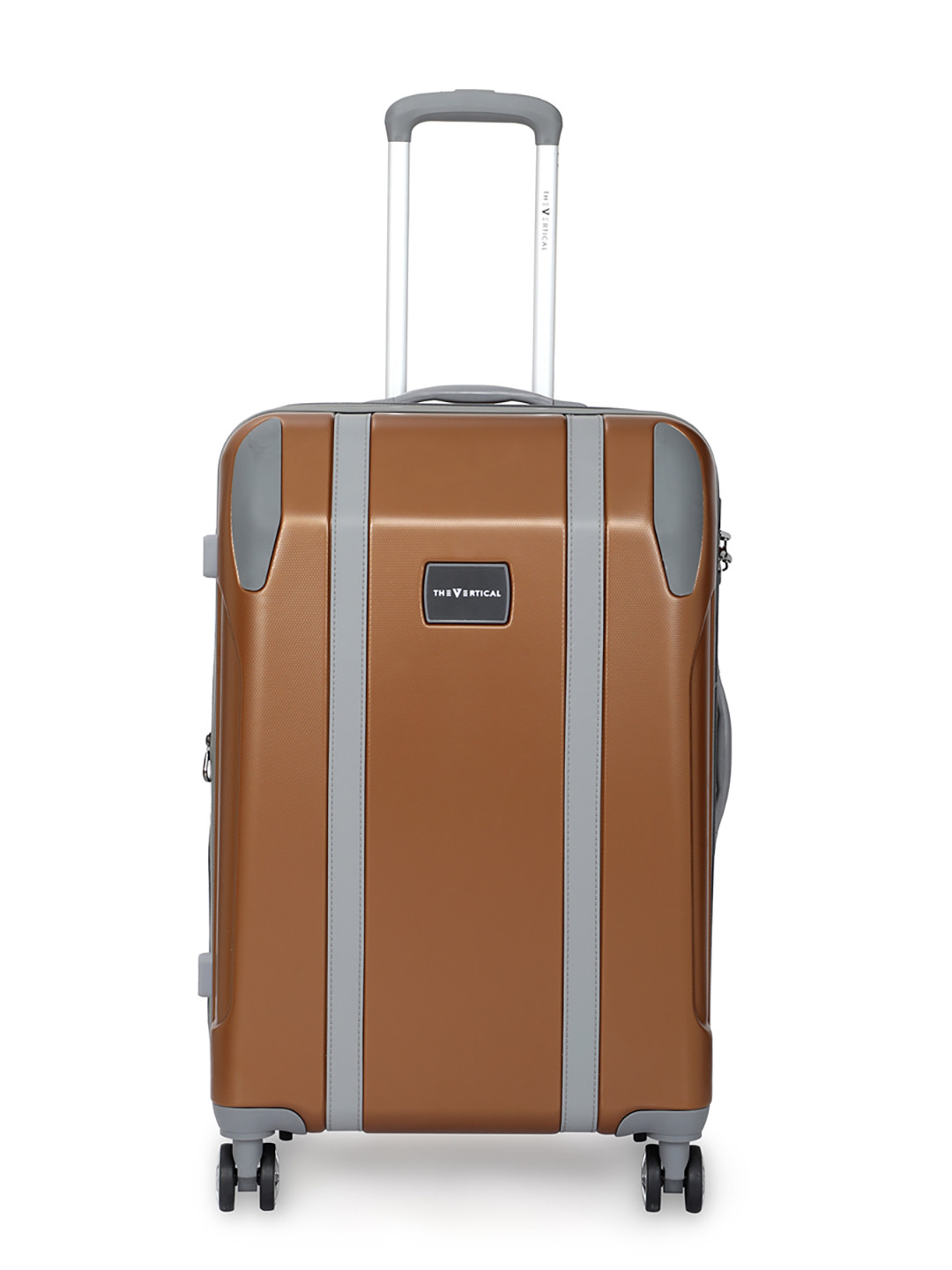 

THe VerTicaL Unisex Griffin Hard-Sided Medium Trolley Bag 69.5Cm, Brown