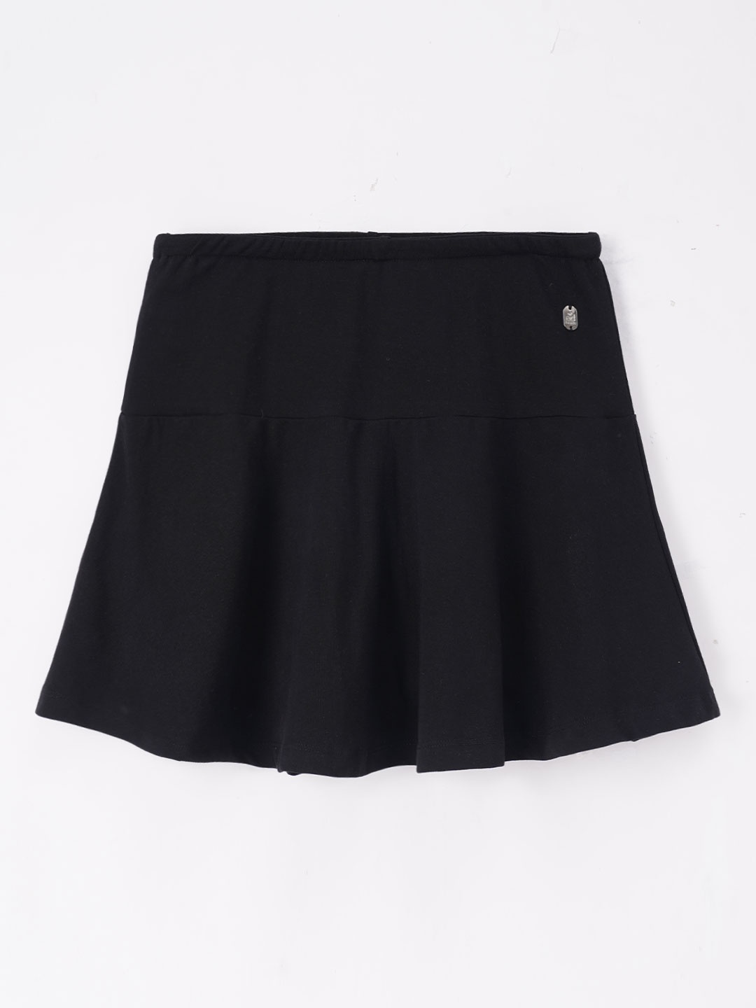 

edheads Girls Pure Cotton Flared Skorts, Black