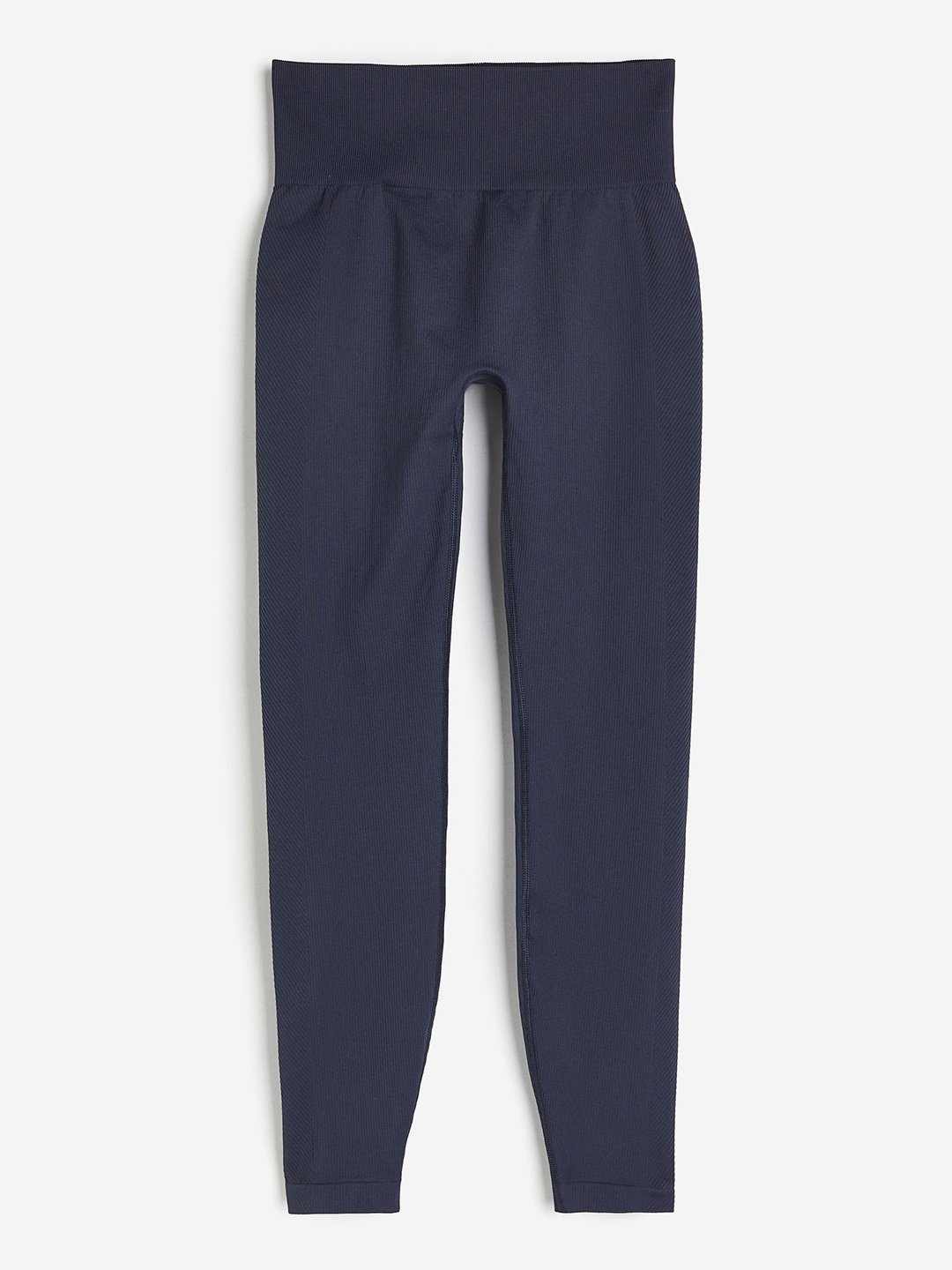 

H&M Women Drymove Seamless Sports Tights, Blue