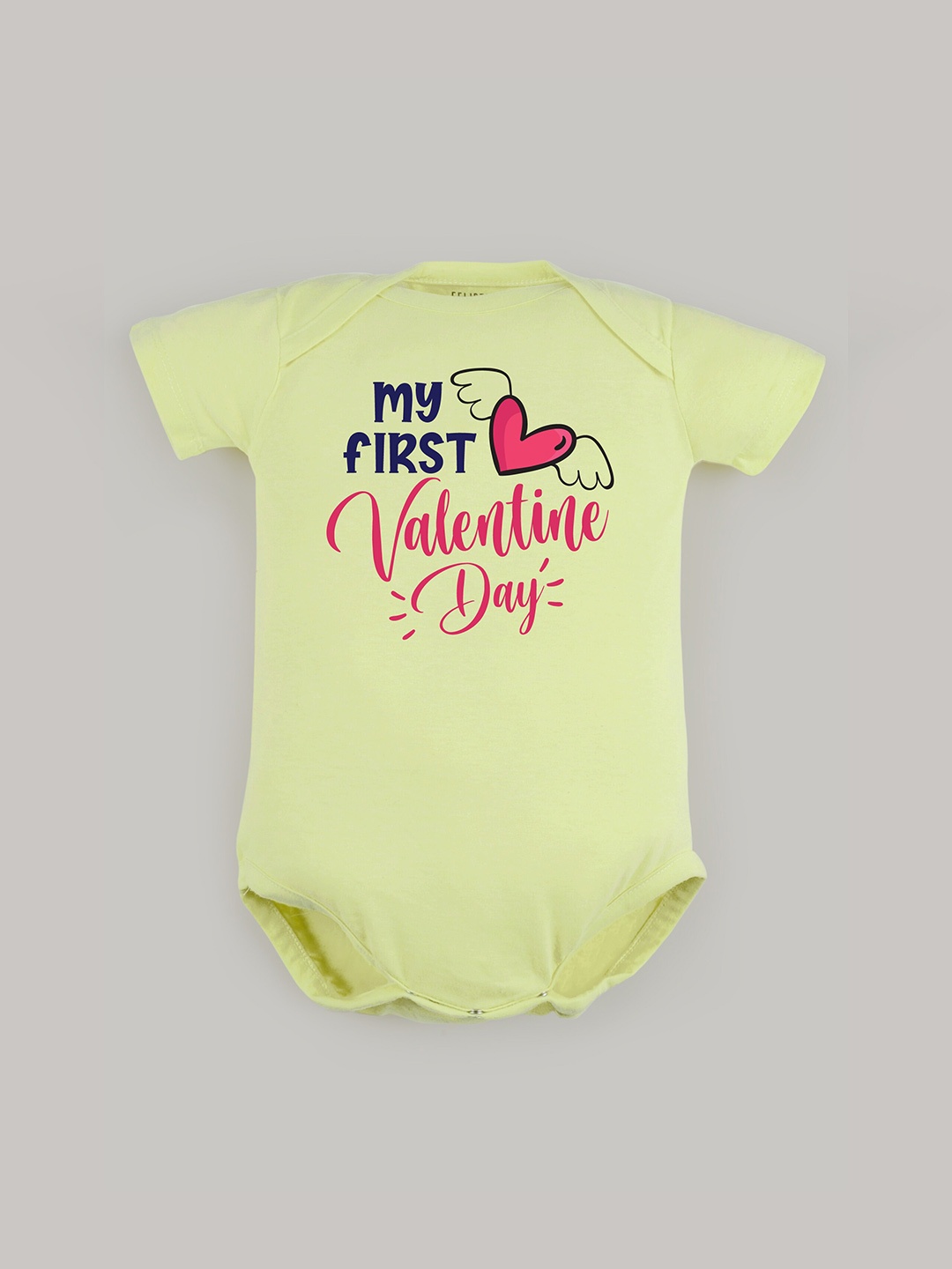 

FFLIRTYGO Infants Printed Pure Cotton Bodysuit, Green