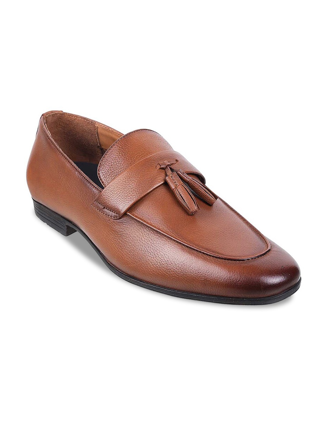 

Metro Men Leather Formal Tassel Loafers, Tan