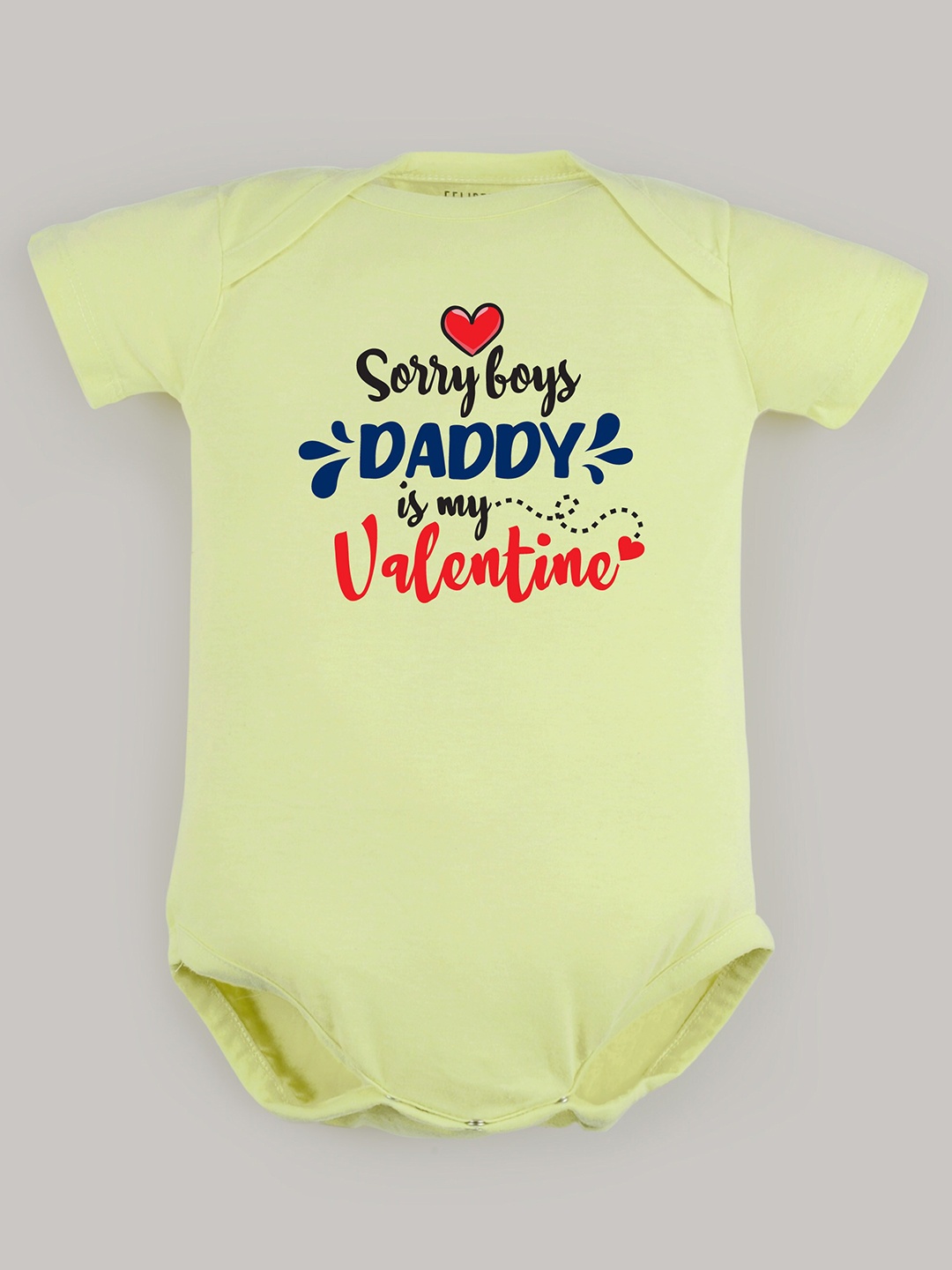 

FFLIRTYGO Infants Typography Printed Pure Cotton Bodysuit, Green