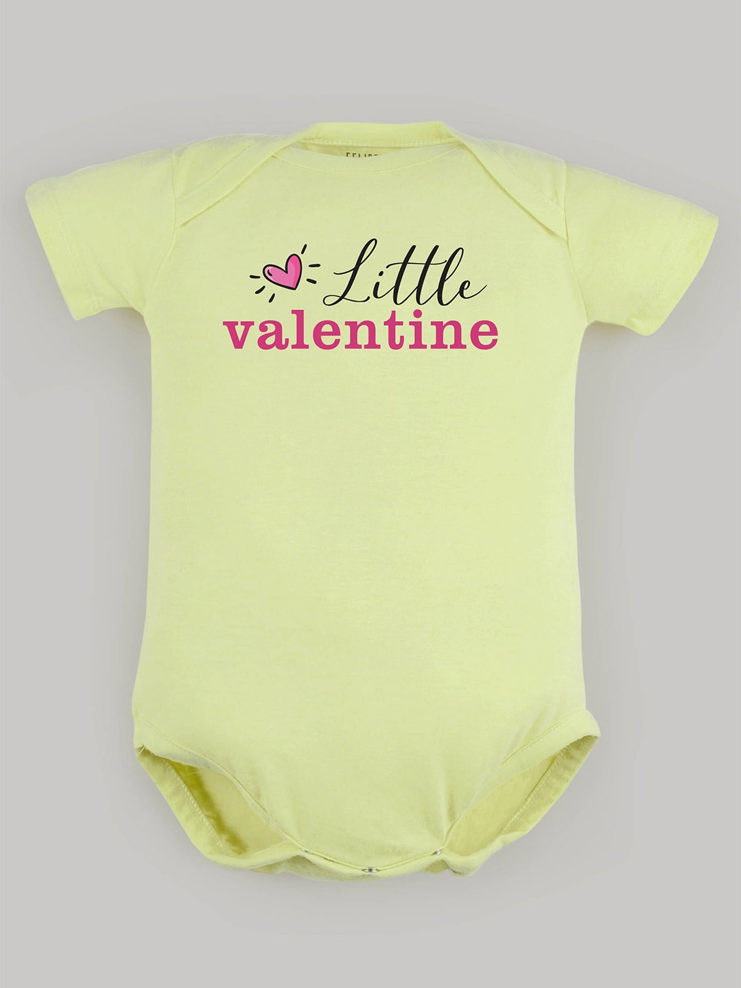 

FFLIRTYGO Infants Typography Printed Cotton Bodysuit, Green